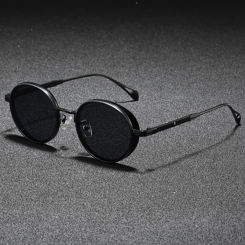 Ashton Classic Round Sunglasses