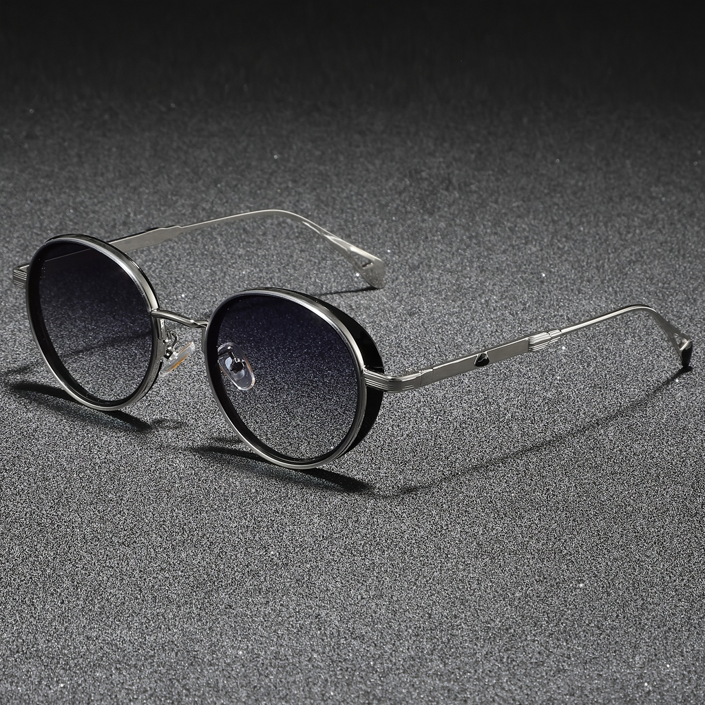 Ashton Classic Round Sunglasses