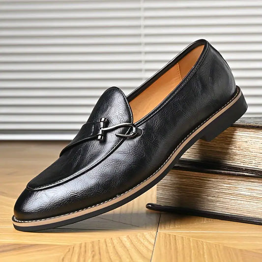 Oxford Leather Bit Loafers